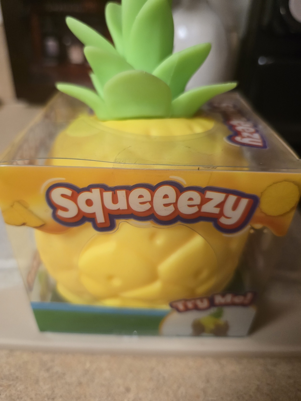 SQUEEEZY Yellow Pineapple Squishy